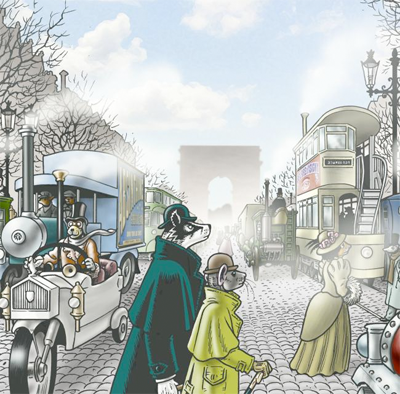 Grandville L'Integrale is one of the Herald's best graphic novels of 2021