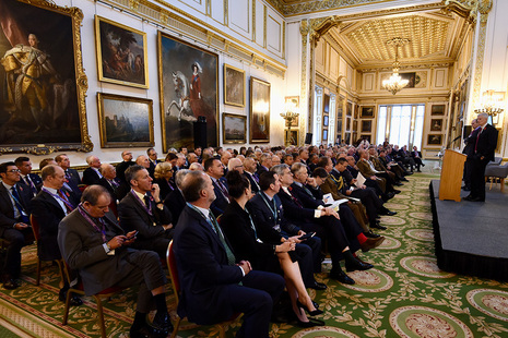 The audience at the RFCA conference addressed by the Minister for Veterans and People, Alistair Carns OBE MC MP. Copyright: Kevin Poolman, DRM.