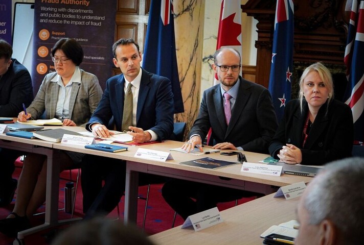 Minister Josh Simons attends the International Public Sector Fraud Conference