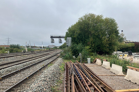 Washwood Heath Goods Loop and the Up Derby Slow line (courtesy of Network Rail).