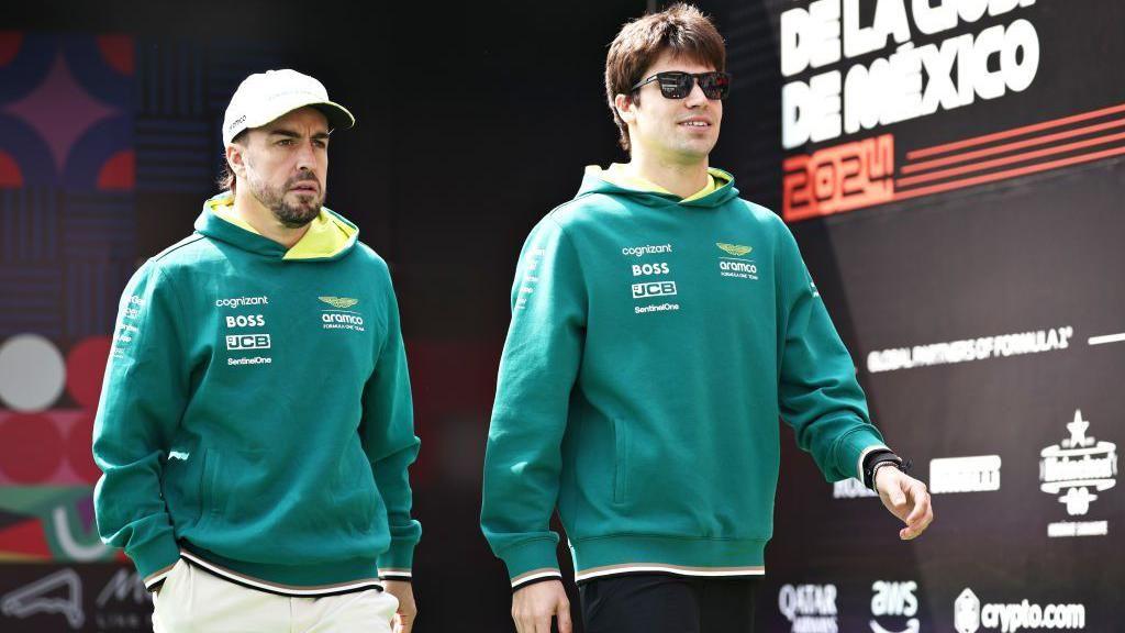 Fernando Alonso and Lance Stroll