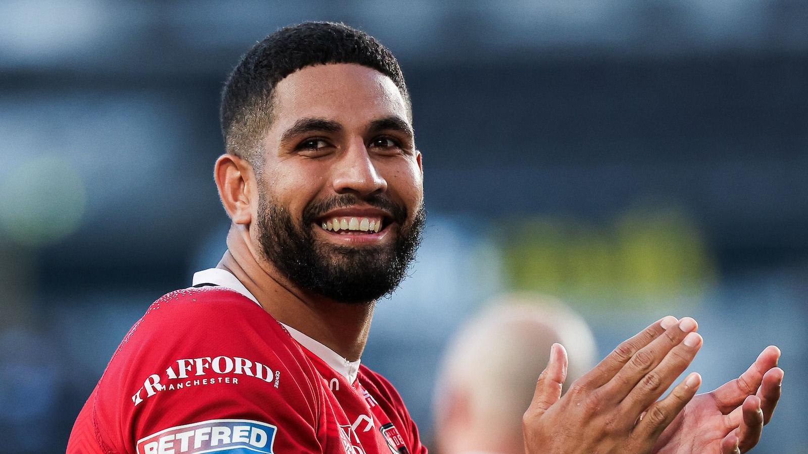 Nene Macdonald applauds during his time with Salford