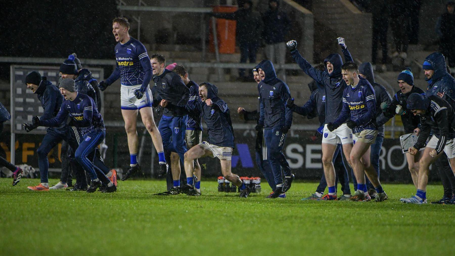 Scotstown players celebrate