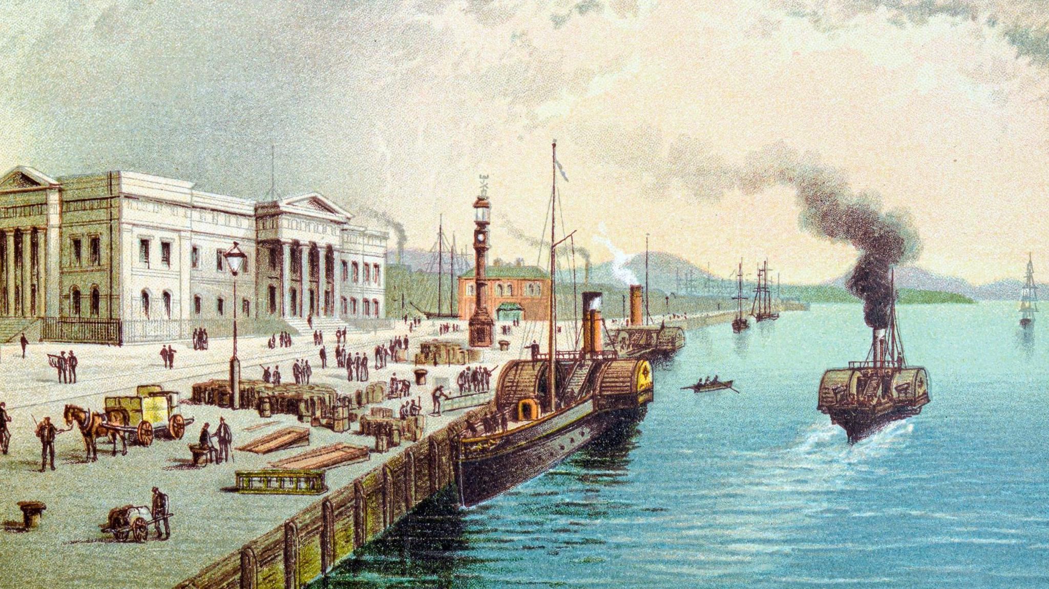 Dealbh eachdraidheil de Chidhe an Taighe-Chìse an Grianaig