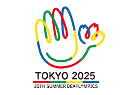 Summer Tokyo Deaflympics logo