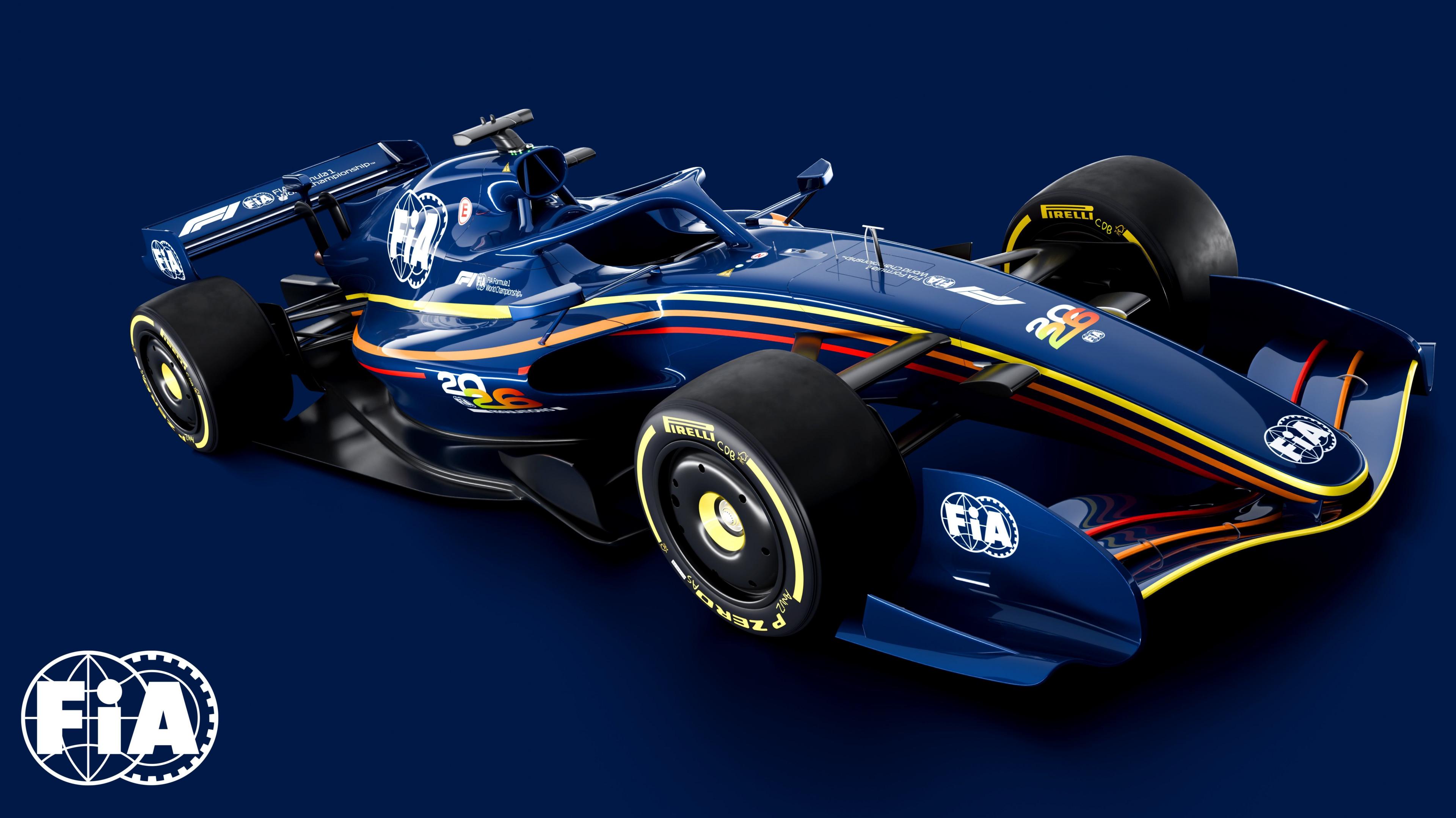 An image shows what the 2026 F1 cars will look like