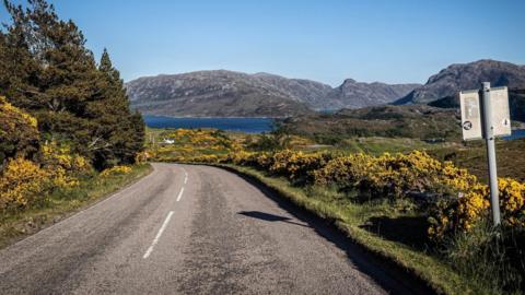Kylesku Road. Picture by Maree Nicolson.