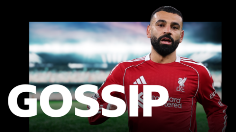 BCC Sport Gossip logo featuring Mohamed Salah