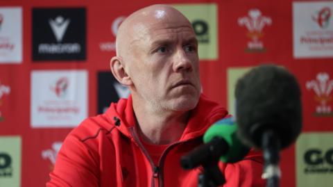 Wales head coach Steve Tandy