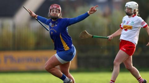 Sorcha McCartan celebrates