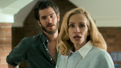Andrew Garfield and Julia Roberts in After The Hunt