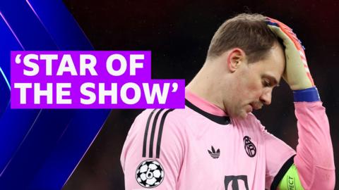 Bayern Munich's Manuel Neuer