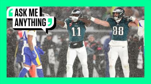 AJ Brown and Dallas Goedert