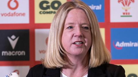 Abi Tierney became the first female Welsh Rugby Union chief executive in January 2024