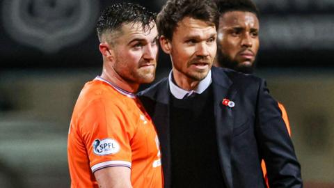 Rangers' John Souttar and Danny Rohl