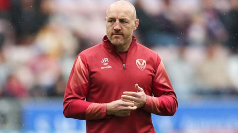 Former St Helens coach James Roby