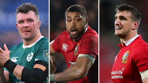 Peter O'Mahony, Taulupe Faletau and Sam Warburton