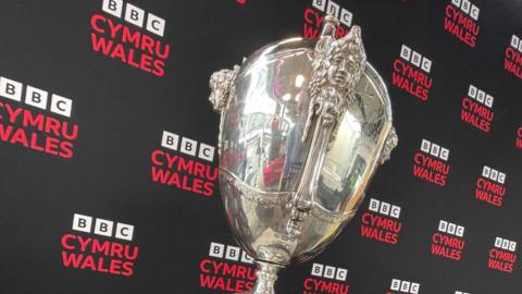 BBC Cyrmu Wales Sports Personality of the Year trophy
