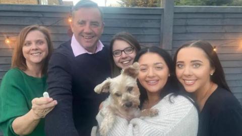 John Hunt and his family