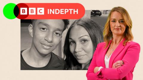 Megan Garcia and her son Sewell Setzer