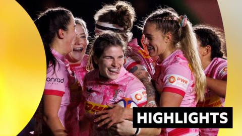 Harlequins celebrate victory