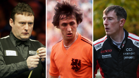 Jimmy Whiye, Johan Cruyff & Elfyn Evans