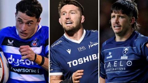 Henry Arundell, Tom Curry and Benhard Janse van Rensburg