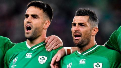 Conor Murray and Rob Kearney