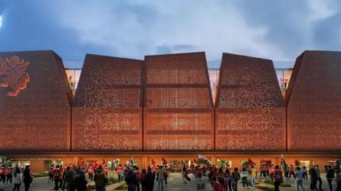 the design for the modern-looking Kop stand