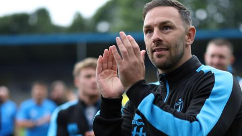 Luke Gale after a Wakefield Trinity match in 2024