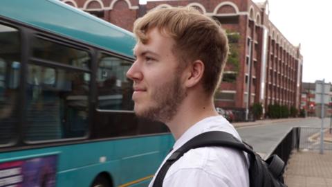 A 19-year-old from Hartlepool says becoming a bus-spotter has improved his life