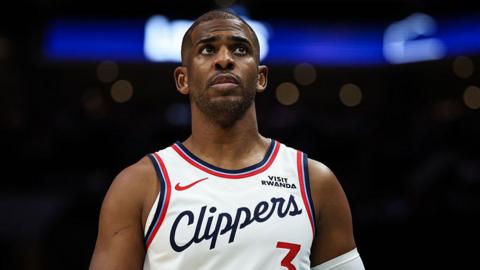 Chris Paul in action for the Los Angeles Clippers
