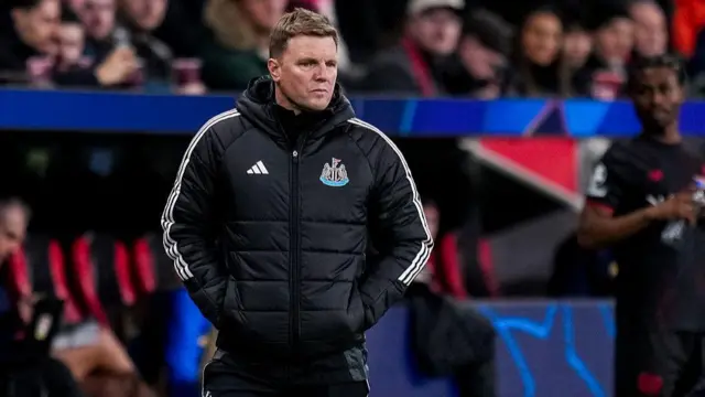 Eddie Howe managing Newcastle