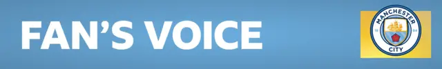 Manchester City fan's voice banner