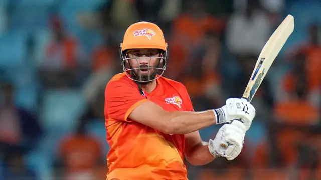 James Vince batting for Gulf Giants