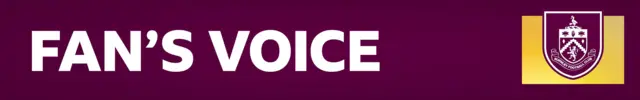 Burnley fan's voice banner