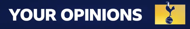 Your Tottenham opinions banner