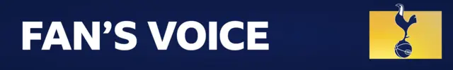 Tottenham fan's voice banner