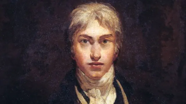 Artist Joseph Mallord William Turner (1775-1851), "Self portrait, age 24"
