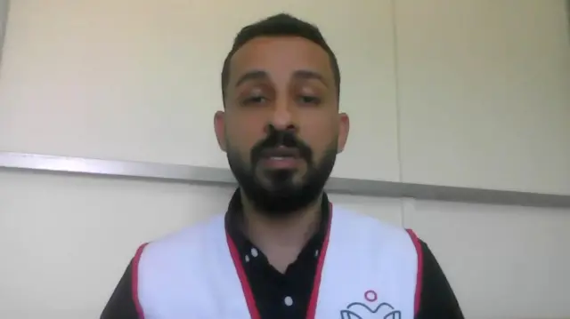 Ali Naser Jabr, Project Coordinator for the Awda Health and Community Association