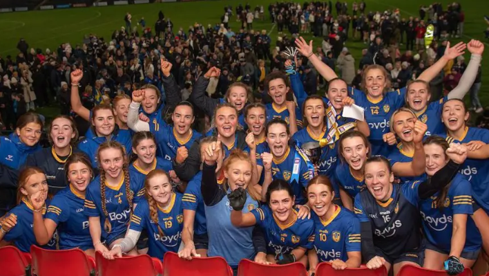 Moneyglass celebrate winning the Ulster title