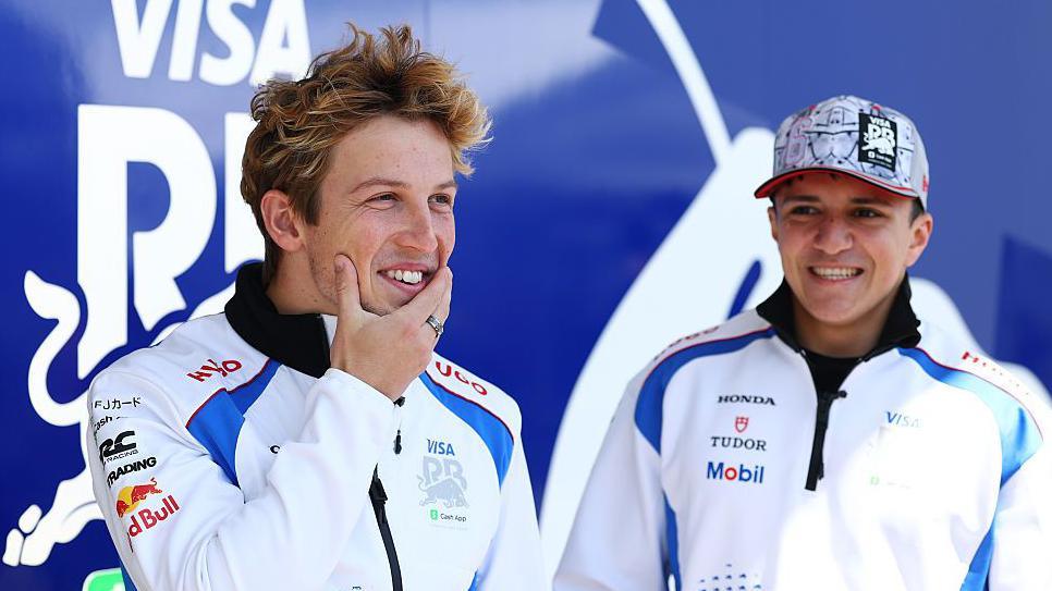 Liam Lawson and Isack Hadjar