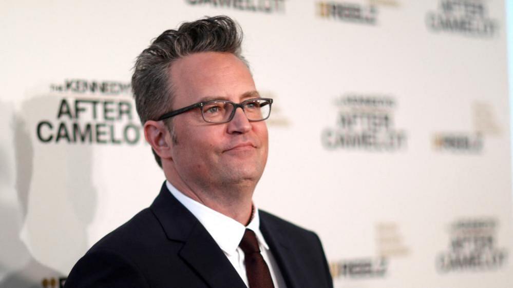 Image shows Matthew Perry
