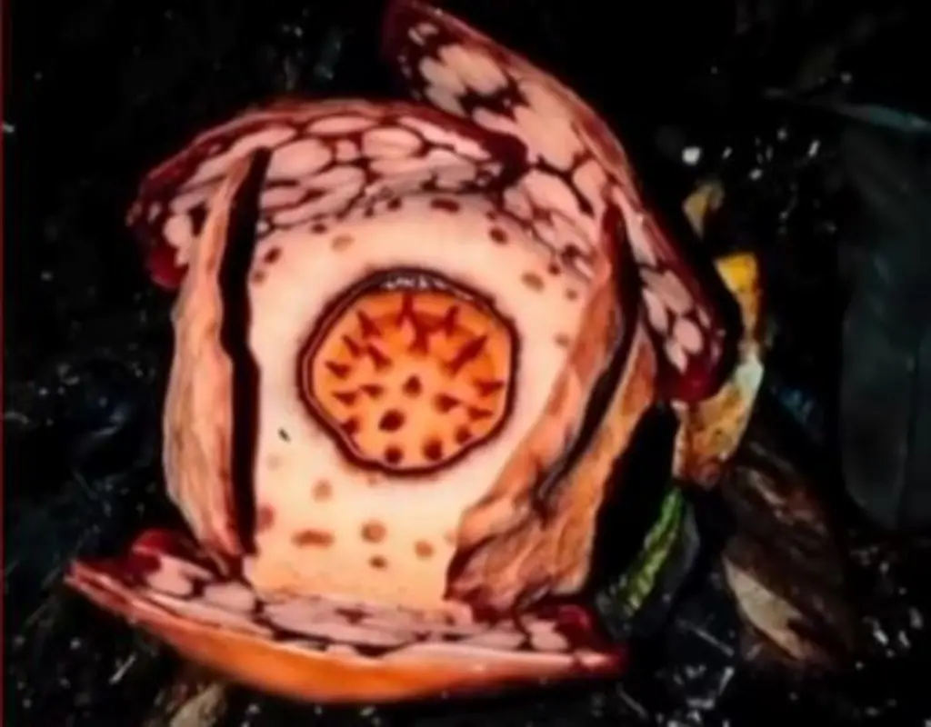 Planta Rafflesia hasseltii