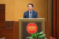 Bộ trưởng Công an Lương Tam Quang báo cáo trước Quốc hội hôm 9/12