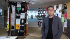 「這城穿過民主」活動主辦者之一的香港政治學者陳健民