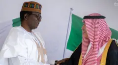 Bello Matawalle da Khalid Al-Biyari