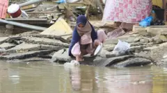 Korban banjir Aceh