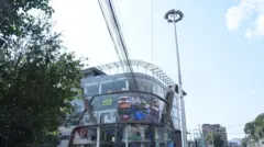 दरबारमार्गमा निर्माण गरिएको दरबार मल।