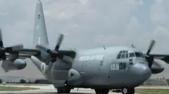 Pakistan Air Force plane.